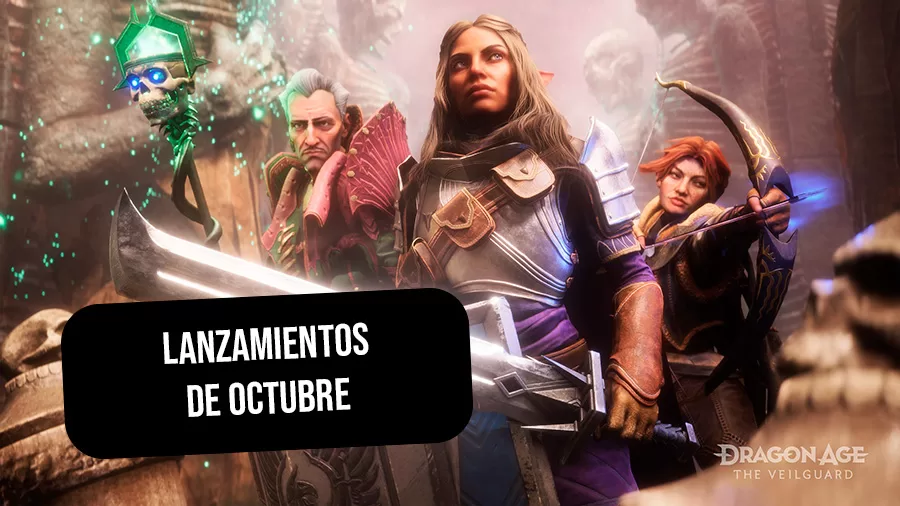 ¡Tremendo mes! Estos son todos los lanzamientos de octubre para consolas y PC