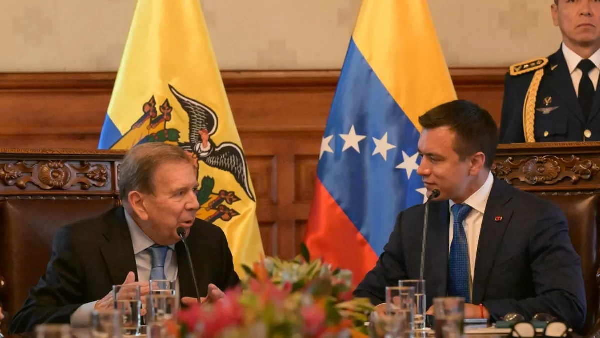 Edmundo González se reunió con el presidente Daniel Noboa en Ecuador