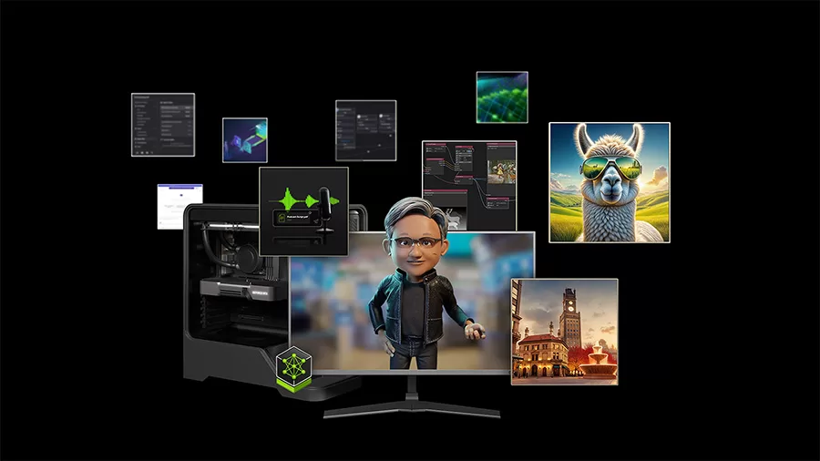 NVIDIA presenta los nuevos modelos de inteligencia artificial para PCs con RTX AI