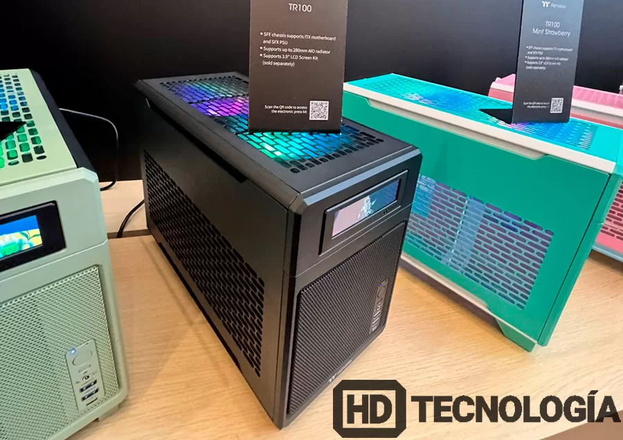 Thermaltake reveló una gran gama de gabinetes nuevos con colores muy interesantes