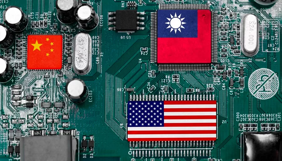 China acusa a Taiwán de ‘regalar’ su industria de semiconductores a Estados Unidos