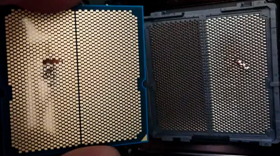 Un usuario afirma que su Ryzen 7 9800X3D se quemó sin motivo aparente mientras veía una serie