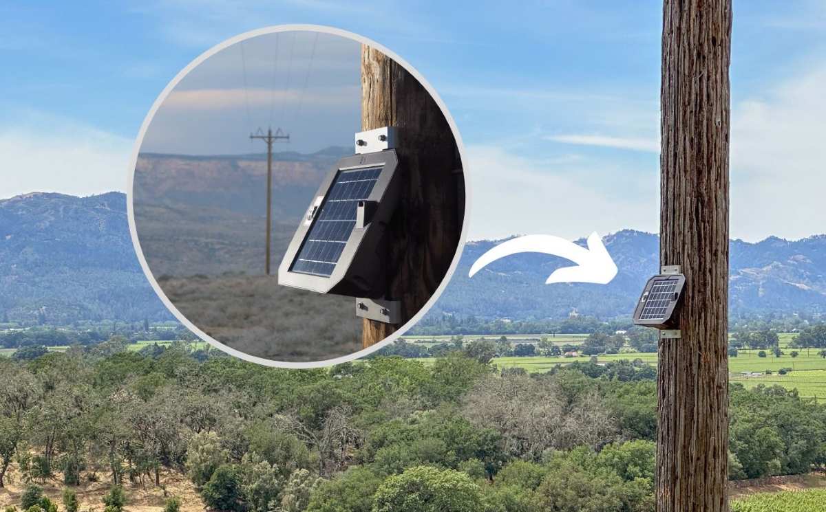 Startup tecnológica diseñan sensores IA solares que monitorean en tiempo real las líneas eléctricas y previenen incendios forestales