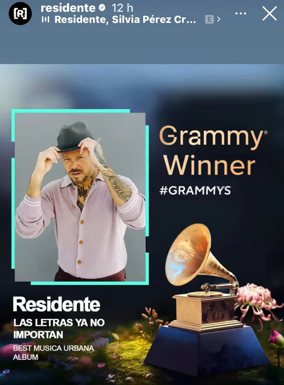 Ganador del Grammy 2025 en el Concierto de la Esperanza: POR LA DIGNIDAD