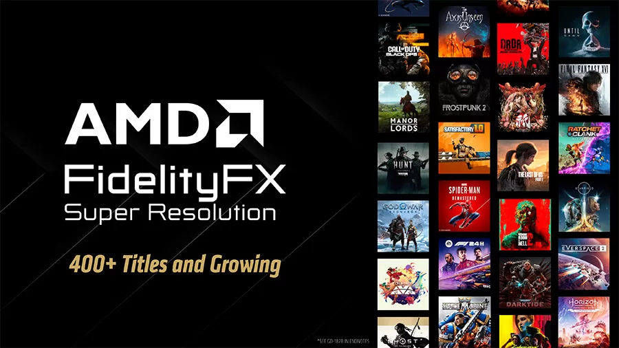 AMD FSR 4 estará disponible en más de 30 juegos desde su lanzamiento y esta es la lista