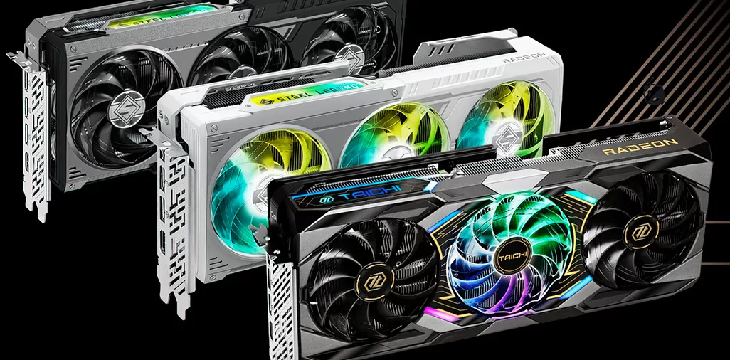 ASRock presenta sus Radeon RX 9070 y RX 9070 XT en versiones Taichi, Steel Legend y Challenger