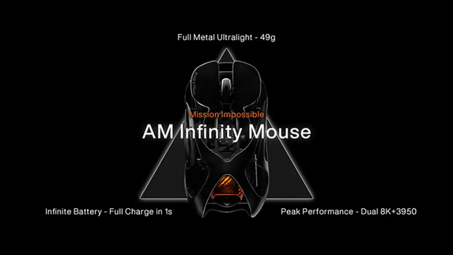 El mouse Angry Miao Infinity ofrece ‘batería infinita’ y un diseño único para los gamers