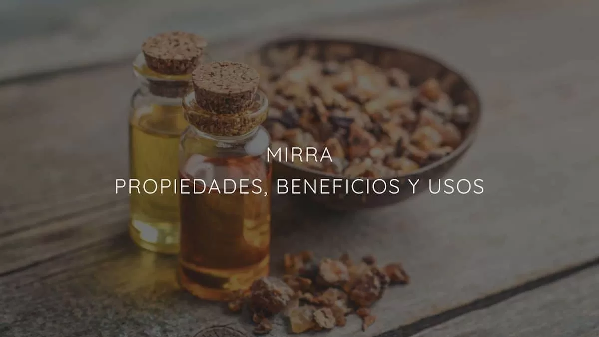 Propiedades, beneficios y usos de la mirra