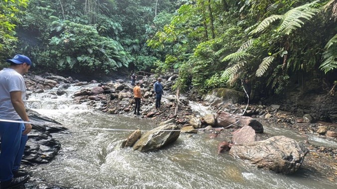 INICIARON TRABAJOS EN QUEBRADA BLANCA, FUTURA FUENTE DE CAPTACIÓN DE AGUA PARA VILLAVICENCIO