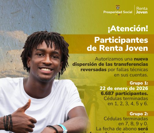 Renta Joven: entrega de transferencias a participantes que tuvieron fallas en cuentas bancarias