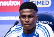 La mala hora de Néiser Villarreal en el Cruzeiro: marcó su primer gol en Brasil, pero se quedó sin técnico y en zona de descenso (video)