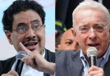 La pelea por el voto de centro político aviva los choques entre el candidato del Pacto Histórico, Iván Cepeda, y el expresidente Álvaro Uribe