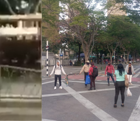 Al menos 500 indígenas bloquean paso en La Alpujarra, en Medellín: protestas cerca del centro administrativo afectan la movilidad