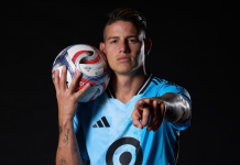 James Rodríguez sigue sin ser titular y tuvo pocos minutos en empate del Minnesota: así le fue al ’10’