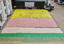 Cayó el cargamento más grande de droga que se haya incautado en la historia en Santander: era un camión que iba desde Bogotá hacia la Guajira