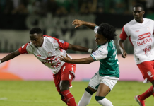 Santa Fe comprometió aún más su clasificación: ahora empató en Cali y sigue lejos de los ocho