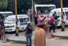 Indignación por hombre que cometió una infracción de tránsito en Cúcuta, y al ser requerido por agente de tránsito, lo agredió