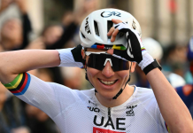 Tadej Pogacar hizo otro milagro en la Milán-San Remo: ganó con el cuadro de su bicicleta roto