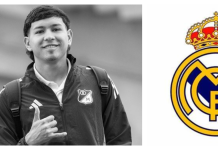 Real Madrid envía sentido mensaje por la muerte de Santiago Castrillón, juvenil de Millonarios