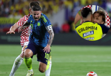 James Rodríguez tuvo emotivo reencuentro con Luka Modric, excompañero en Real Madrid: hubo intercambio de camisetas y largo diálogo (video)