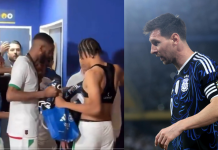 Video | Futbolistas de Mauritania se pelearon por las camisetas de la selección de Argentina y protagonizan insólito momento en el vestuario