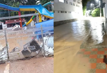 Inundaciones en Melgar tras desbordamiento de la quebrada ‘La Melgara’ generaron pánico en los turistas esta Semana Santa