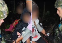 Las primeras imágenes de los cinco niños y una joven hallados en la selva del Caquetá tras varios días ocultos para escapar de alias ‘Calarcá’