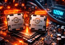 AMD estaría preparando la llegada de los Ryzen 7 9750X y Ryzen 5 9650X con TDP de 120W