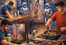 Empresas pagan a trabajadores por grabarse limpiando y cocinando para entrenar robots con IA