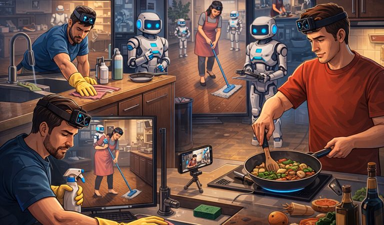 Empresas-pagan-a-trabajadores-por-grabarse-limpiando-y-cocinando-para-entrenar-robots-con-IA-2