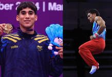 El gimnasta colombiano Camilo Vera no competirá en la final de la Copa Mundo de El Cairo por lesión