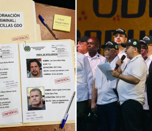 Los expedientes desclasificados de los 23 capos de la mesa de paz a los que les suspendieron las órdenes de captura: condenas, extradiciones y nexos