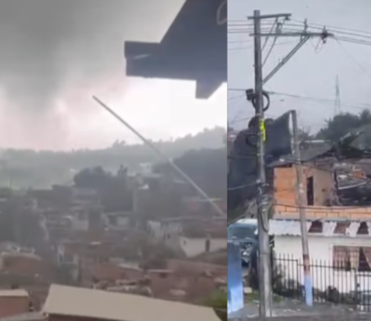 El ‘calvario’ que viven familias en el municipio de Yarumal, Antioquia, por un vendaval: impresionantes imágenes en video de fuertes vientos y lluvias