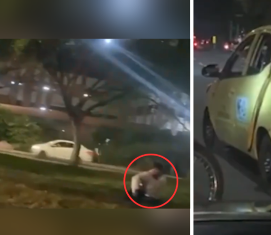 Taxista en Antioquia golpea con bate en la cabeza a joven de 23 años tras accidente: la víctima está en UCI
