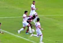 Video | ¿Qué le pasó al árbitro? En una misma jugada da continuidad y luego sanciona penalti, en victoria de Cúcuta sobre América