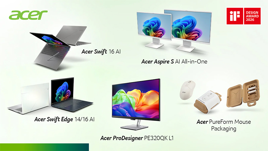 Acer-gana-premios-iF-Design-2026-con-laptops-monitores-y-diseno-sustentable
