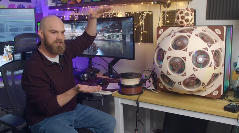 Crea-un-superdomo-gigante-con-15-ventiladores-Noctua-y-logra-bajar-la-temperatura-de-su-PC-en-20