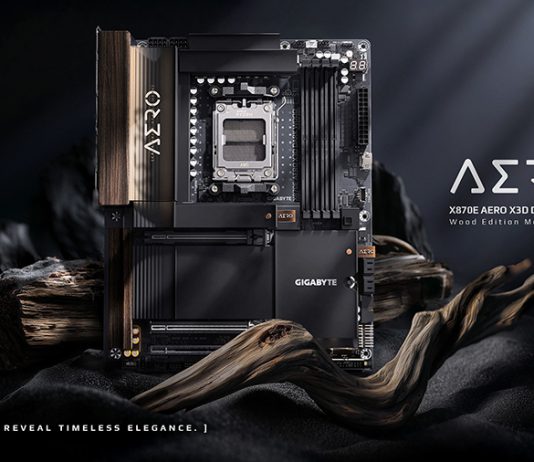 Gigabyte anuncia la X870E Aero X3D Dark Wood con detalles en madera y cuero