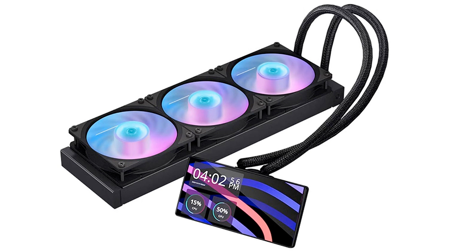 Cooler-Master-lanza-un-AIO-con-pantalla-LCD-de-6-pulgadas-y-base-giratoria