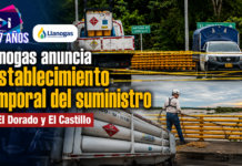 Llanogas anuncia restablecimiento temporal del suministro en El Dorado y El Castillo