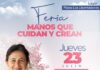 MADRES CUIDADORAS IMPULSAN SUS EMPRENDIMIENTOS EN LA FERIA ‘MANOS QUE CUIDAN Y CREAN’