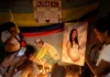 Velatón en Cali tras el asesinato de María Camila Potosí y su bebé