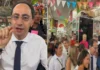 Vicepresidente electo José Manuel Restrepo recibe a los caleños en Galería Alameda antes de la toma de posesión