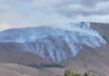 Incendio forestal en Villa de Leyva deja 1.200 hectáreas arrasadas y 75% bajo control