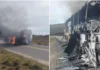 Atentado incendiario contra bus de Concorde en el páramo del Almorzadero: ELN bajo lupa