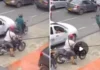 Ciudadano interviene valientemente tras raponazo en Cali; hijo de víctima resulta herido de bala en forcejeo