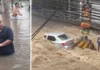 Cartagena Under Siege: Torrential Rains Cause Devastating Flooding, Stranded Vehicles and Massive Traffic Chaos