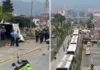 Tragedia en Medellín: Volcamiento de bus deja una feligresa muerta y decenas de heridos tras salida pastoral desde Manrique